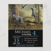 Velociraptor Raptor Birthday (Vorderseite)