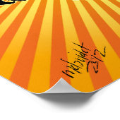 Velociraptor Raptor Dinosaur von Marco D Carillo Poster (Ecke)