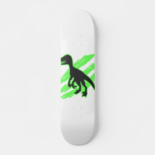 Velociraptor-Silhouette - Wählen Sie die Hintergr Skateboard