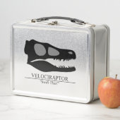 Velociraptor Skull Metall Brotdose (Beispiel)