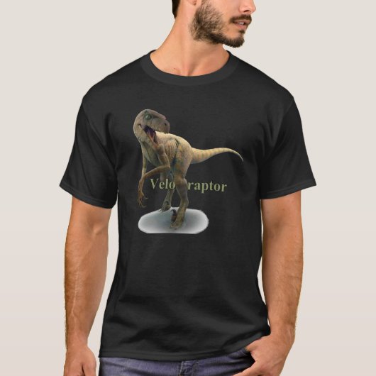Velociraptor T-Shirt (Vorderseite)