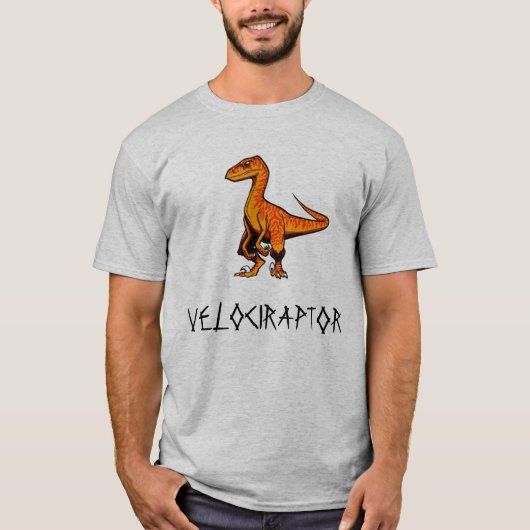 Velociraptor T-Shirt (Vorderseite)
