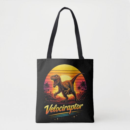 Velociraptor Tasche (Vorderseite)