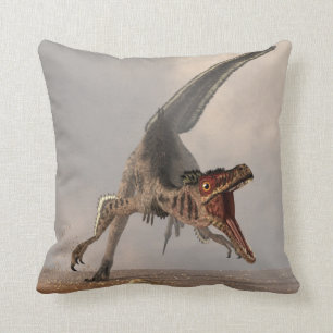 Velociraptor-Verfolgung Kissen
