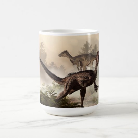 Velociraptors Kaffeetasse (Mittel)