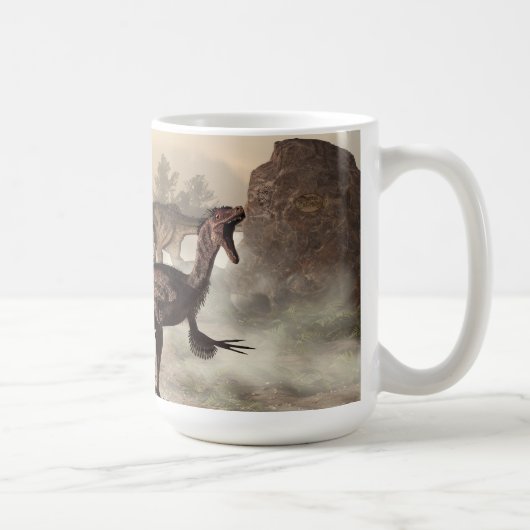 Velociraptors Kaffeetasse (Rechts)