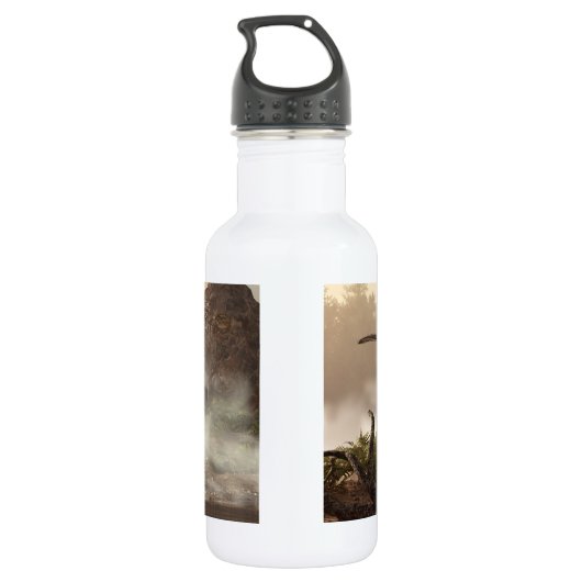 Velociraptors Trinkflasche (Rückseite)