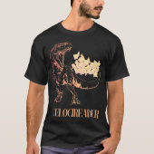 Velocireader Phantastisch Velociraptor Reader Dino T-Shirt (Vorderseite)