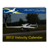 Velocity Kitplane Calendar 2012 - Alle Größen Kalender (Titelbild)