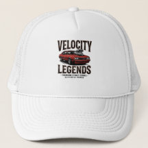 Velocity Legends Muscle-Car Grafik-Vaterhut - Stre