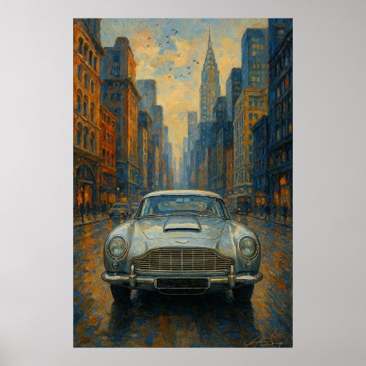 Velocity Reverie Auto Poster (Vorne)