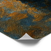 Velocity Reverie Car Poster (Ecke)