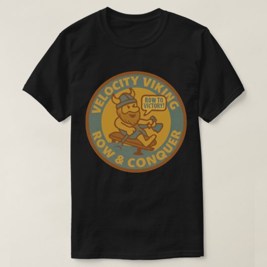 Velocity Viking Row & Conquer T-Shirt (Design vorne)