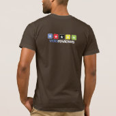 VeloReviews Logo-T-Shirt T-Shirt (Rückseite)