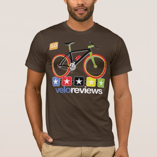 VeloReviews Logo-T-Shirt T-Shirt (Vorderseite)