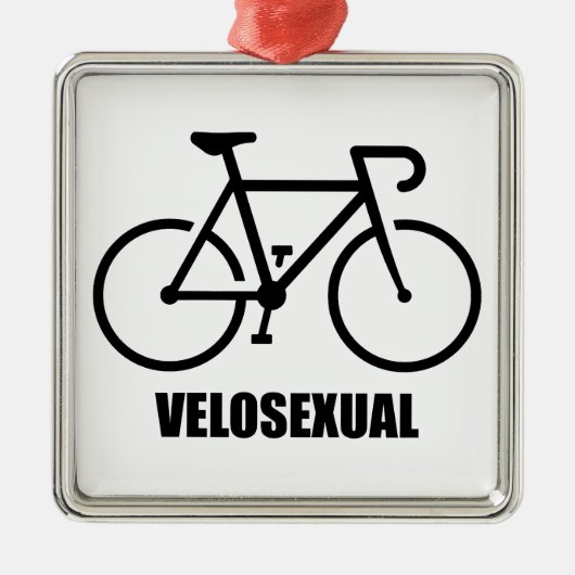 Velosexuell Ornament Aus Metall (Vorne)