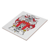 Veloso Familienwappen Fliese (Seite)