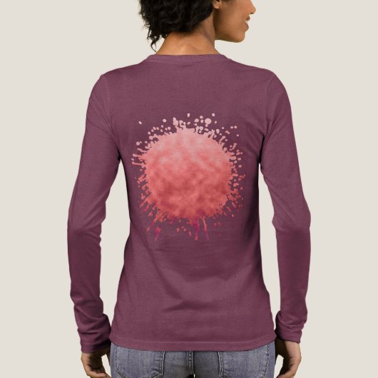 Velour Dusk Tri-Blend Shirt (Rückseite)