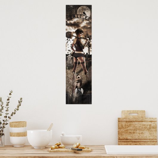 Velouria Graves Poster (Küche)