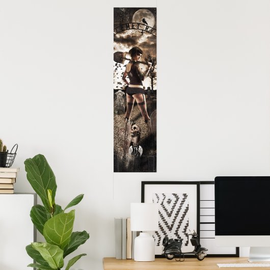 Velouria Graves Poster (Heimbüro)