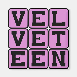 Veloursähnlich, Wie Samt Magnet