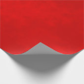 Veloursleder aus Wildleder mit roter, grüner Textu Geschenkpapier (Ecke)