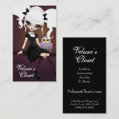 Velusa Elends-Visitenkarte Visitenkarte (Vorne/Hinten)