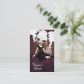 Velusa Elends-Visitenkarte Visitenkarte (Stehend Vorderseite)