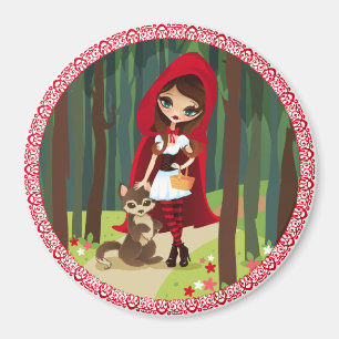 Velusa Rotkäppchen Magnet