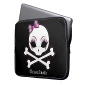 VelusaSkullie Laptopschutzhülle (Vorderseite Links)
