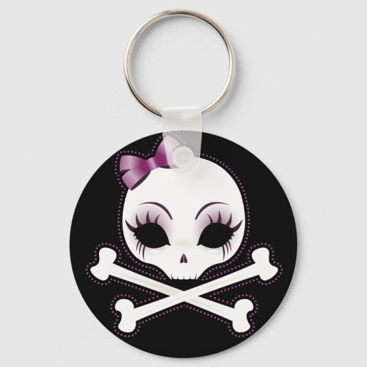 VelusaSkullie Schlüsselanhänger (Vorderseite)
