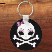 VelusaSkullie Schlüsselanhänger (Vorderseite)