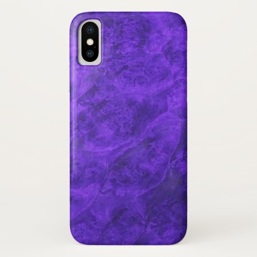 Velvet Amethyst Lila Case-Mate iPhone Hülle (Rückseite)