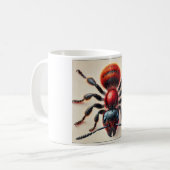 Velvet Ant 211024IREF242 - Watercolor Kaffeetasse (Vorderseite Links)