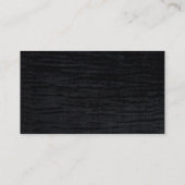 Velvet Black Visitenkarte (Rückseite)