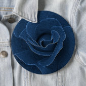 Velvet-blaue Rose Button (Beispiel)