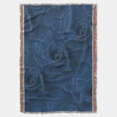 Velvet-blaue Rose Decke (Vorderseite Vertikal)