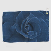 Velvet-blaue Rose Golfhandtuch (Horizontal)