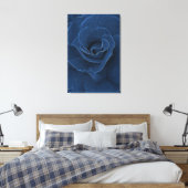 Velvet-blaue Rose Leinwanddruck (Insitu (Schlafzimmer))