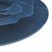 Velvet-blaue Rose Schneidebrett (Ecke)