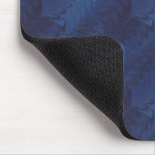 VELVET BLAUE TEXTUR MOUSEPAD (Ecke)