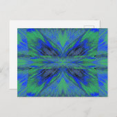 Velvet Butterfly 17 Postkarte (Vorne/Hinten)