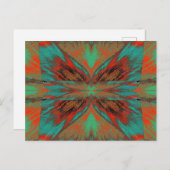 Velvet Butterfly 18 Postkarte (Vorne/Hinten)