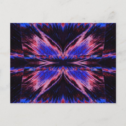 Velvet Butterfly 23 Postkarte (Vorderseite)