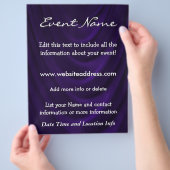 Velvet-Drachen für benutzerdefinierte Veranstaltun Flyer (Hand)