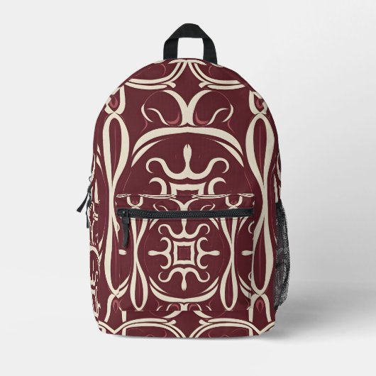 Velvet Echo Bedruckter Rucksack (Vorderseite)