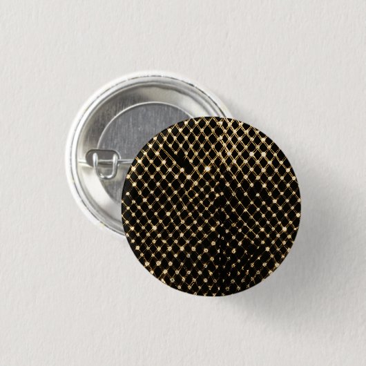 "Velvet Elegance: Diamant Radiance" Button (Vorne & Hinten)