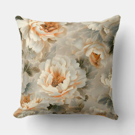 Velvet Fall Whispers Botanisch Kissen