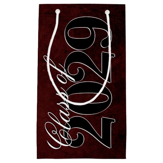 Velvet Grad | Amethyst Lila Jewel Tone Grunge Kleine Geschenktüte (Vorderseite)