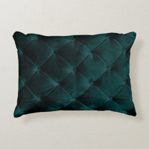 Velvet Green: Malachite Textile Elegance Dekokissen